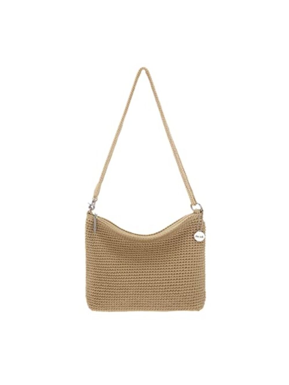 Hand-Crochet 3-in-1 Crossbody Clutch Shoulder Bag Detachable Strap